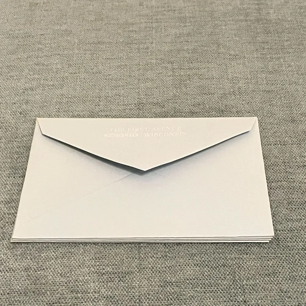 10 Blue Envelopes